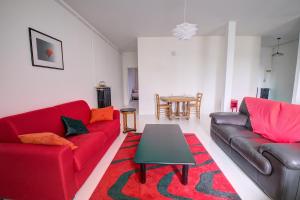 Posezení v ubytování Le bien-être au cœur de la ville confort & vue