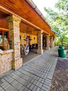 Patio nebo venkovní prostory v ubytování Pipacs Vendégház