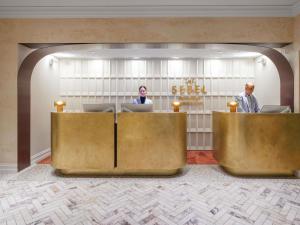 Lounge nebo bar v ubytování The Sebel Melbourne Flinders Lane