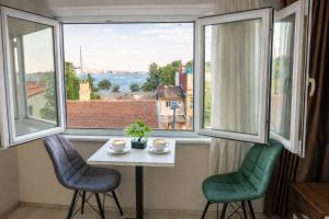 Naturlandskabet i nærheden af lejlighedshotellet