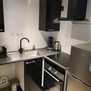 Køkken eller tekøkken på F2 jusqu'à 5 personnes