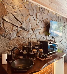 Kuchyň nebo kuchyňský kout v ubytování Ayder Luxury Resort - Villas & Bungalows + 46 fotografií