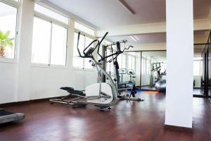 Fitness centrum a/nebo fitness zařízení v ubytování Hotel Angle Atlas & Spa