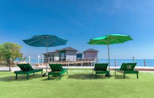 Naturlandskabet i nærheden af resortet