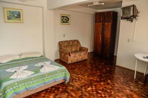 Χώρος καθιστικού στο Hotel Piacenza