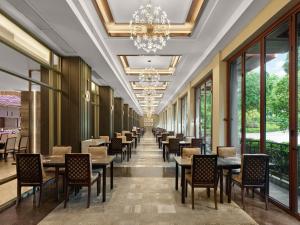 Restaurace v ubytování Dongguan Marriott Hotel