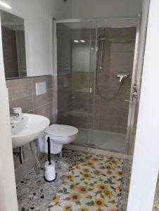 Et badeværelse på B&B Valle del Fino