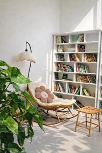 Biblioteket på hotellet