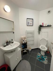 Koupelna v ubytování Le petit cocon argentois proche Bezon-La Défense