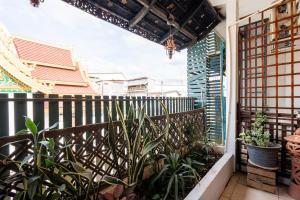 En balkon eller terrasse på BlueHome Apartment + 17 billeder