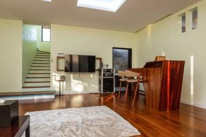 Kuchyň nebo kuchyňský kout v ubytování Libentia Hotel & Poolvilla