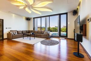 Posezení v ubytování Libentia Hotel & Poolvilla