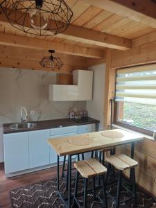 Køkken eller tekøkken på Wooden crown