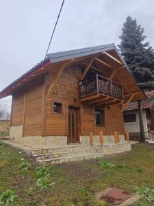 Bygningen som feriehuset ligger i