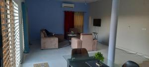 Et opholdsområde på Ponta Family holiday house