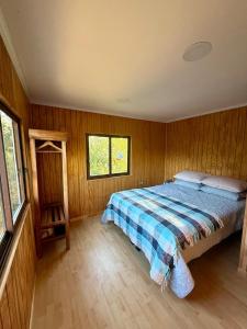 Postel nebo postele na pokoji v ubytování Home Quillon