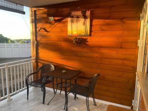 Balkón nebo terasa v ubytování Bungalow charmant près de Vieux-Habitants, 36 m²