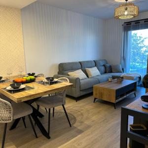 Et opholdsområde på Nice and central apartment in Fuengirola