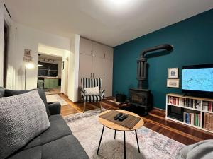 Et opholdsområde på Chalet Pahulja