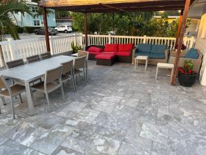 Et opholdsområde på Pelican By The Sea