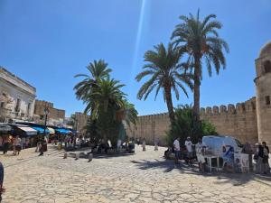 Et lokalt vartegn tæt på lejligheden