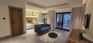 Posezení v ubytování Dhabab Bay Resort