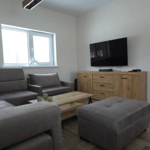 TV/trung tâm giải trí tại Pie pludmales