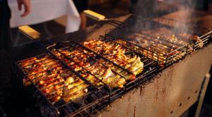 Tiện nghi BBQ cho khách tại nhà nghỉ nhỏ