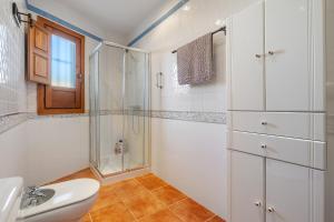 Koupelna v ubytování Sueños De La Vega