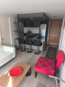 Køkken eller tekøkken på Departamento Reñaca Bajo