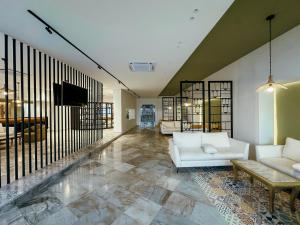 TV/trung tâm giải trí tại Hôtel Oasis Gabes