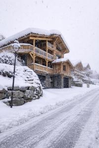 Appartement bas de chalet trong mùa đông