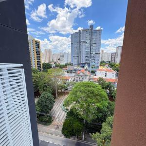 Nespecifikovaný výhled na destinaci São Paulo nebo výhled na město při pohledu z apartmánu