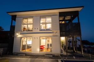 Bygningen som villaen ligger i