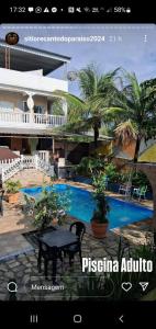 Bazén v ubytování Pousada SRP - Recanto do Paraiso nebo v jeho okolí