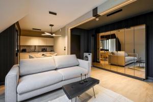 En eller flere senge i et værelse på Rezydencja Słoneczna - SPA & Apartamenty z widokiem - Białka Tatrzańska + 65 billeder