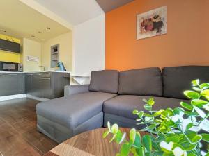 Køkken eller tekøkken på Charmant studio avec balcon et parking privé