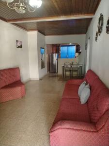 Posezení v ubytování Hospedaje carvajal