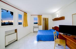 TV a/nebo společenská místnost v ubytování HR Hotel & Spa