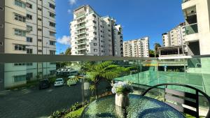 Bygningen som lejligheden ligger i