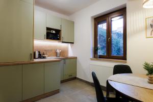 Køkken eller tekøkken på Boho Apartment