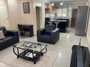 Nhà bếp/bếp nhỏ tại Sofies's Apartments