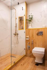 Et badeværelse på New Gudauri Atrium Ski and Dream Apartments