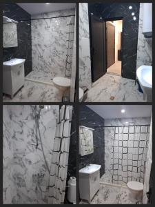 Koupelna v ubytování Апартамент Актив Спорт Гранд