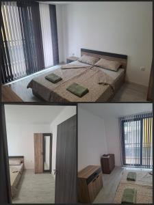 Postel nebo postele na pokoji v ubytování Апартамент Актив Спорт Гранд