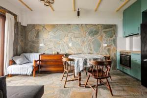 Et opholdsområde på Aegean View Smart Living Suite