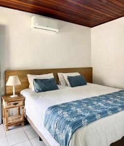 En eller flere senge i et værelse på Hotel Fazenda Menino da Porteira