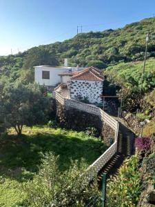 a house on the side of a hill at El Olivo de Mazo 2 in Mazo
