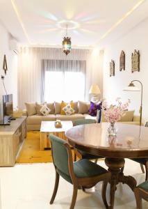 Et opholdsområde på Azra Mila Appart luxe famille uniquement