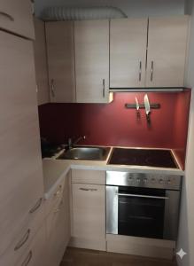 Køkken eller tekøkken på FeWo-Gmunden - Traunsee Apartment 60 m2 + 8 billeder